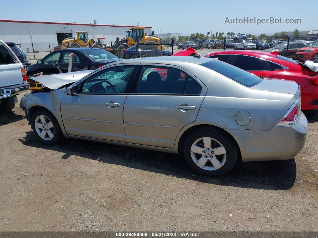 2008 Ford Fusion Se Silver vin: 3FAHP07Z88R272820