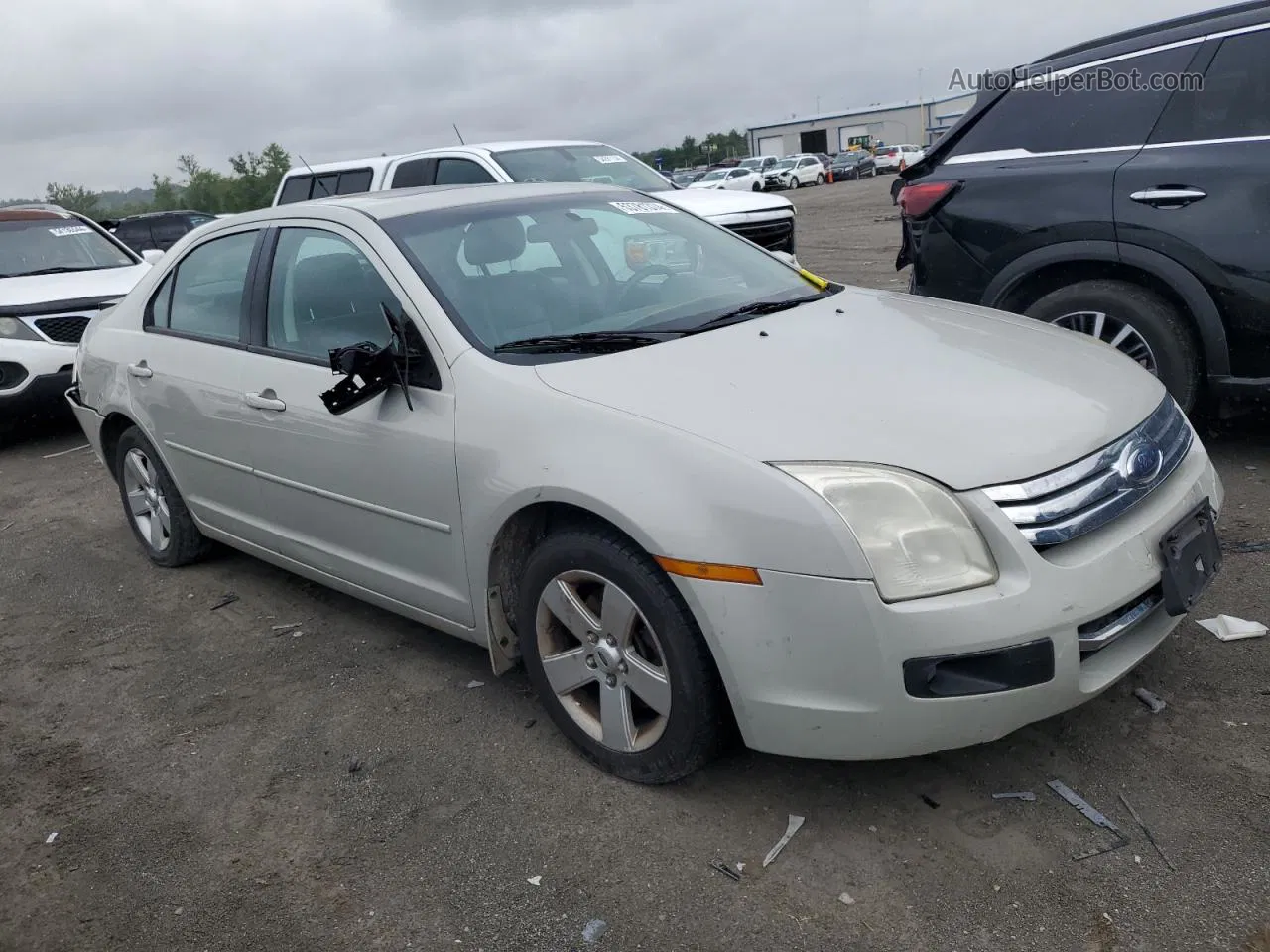 2008 Ford Fusion Se Gray vin: 3FAHP07Z98R128712