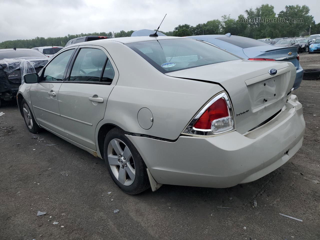 2008 Ford Fusion Se Gray vin: 3FAHP07Z98R128712