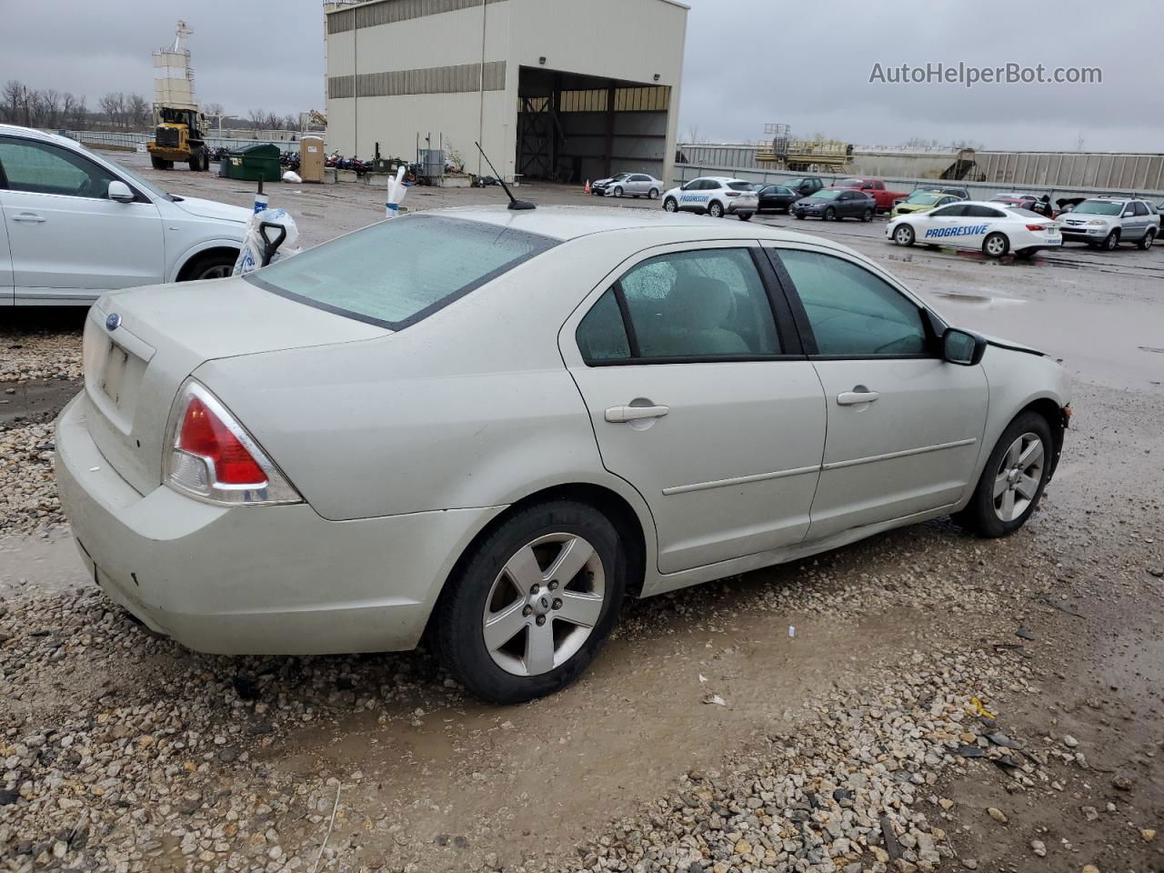 2008 Ford Fusion Se Бежевый vin: 3FAHP07Z98R137989