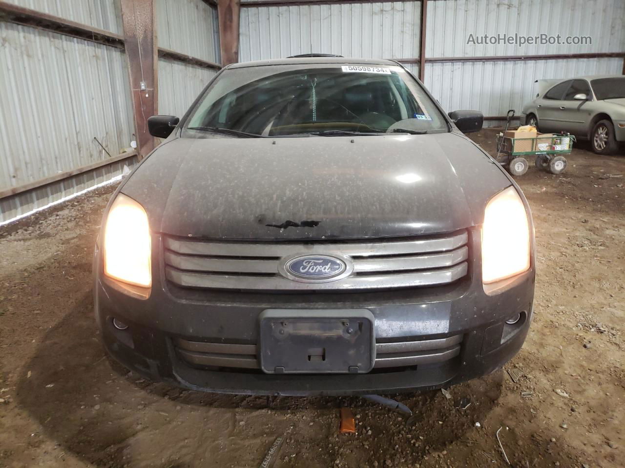 2008 Ford Fusion Se Black vin: 3FAHP07Z98R151570