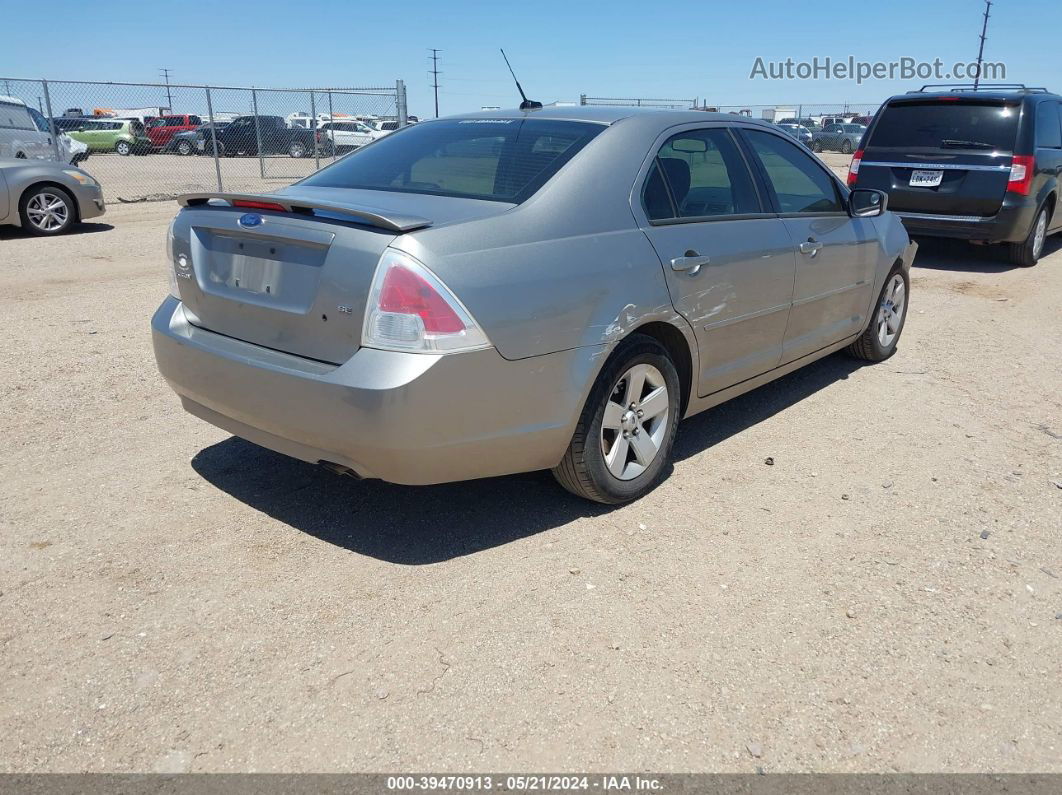 2008 Ford Fusion Se Pewter vin: 3FAHP07Z98R159085