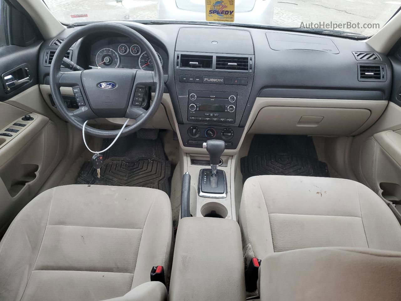 2008 Ford Fusion Se Черный vin: 3FAHP07Z98R186318