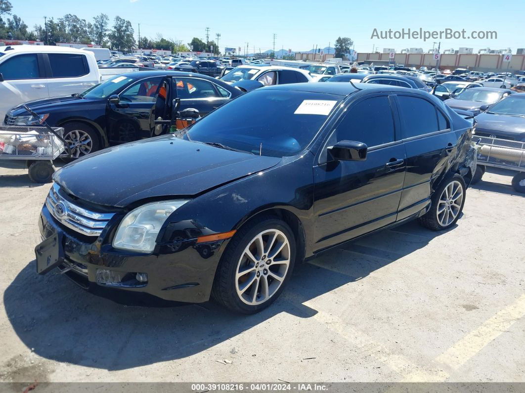 2008 Ford Fusion Se Черный vin: 3FAHP07Z98R241799