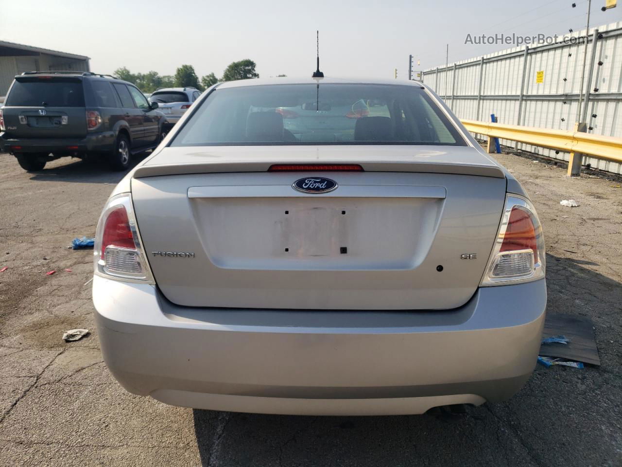 2008 Ford Fusion Se Серебряный vin: 3FAHP07Z98R244251