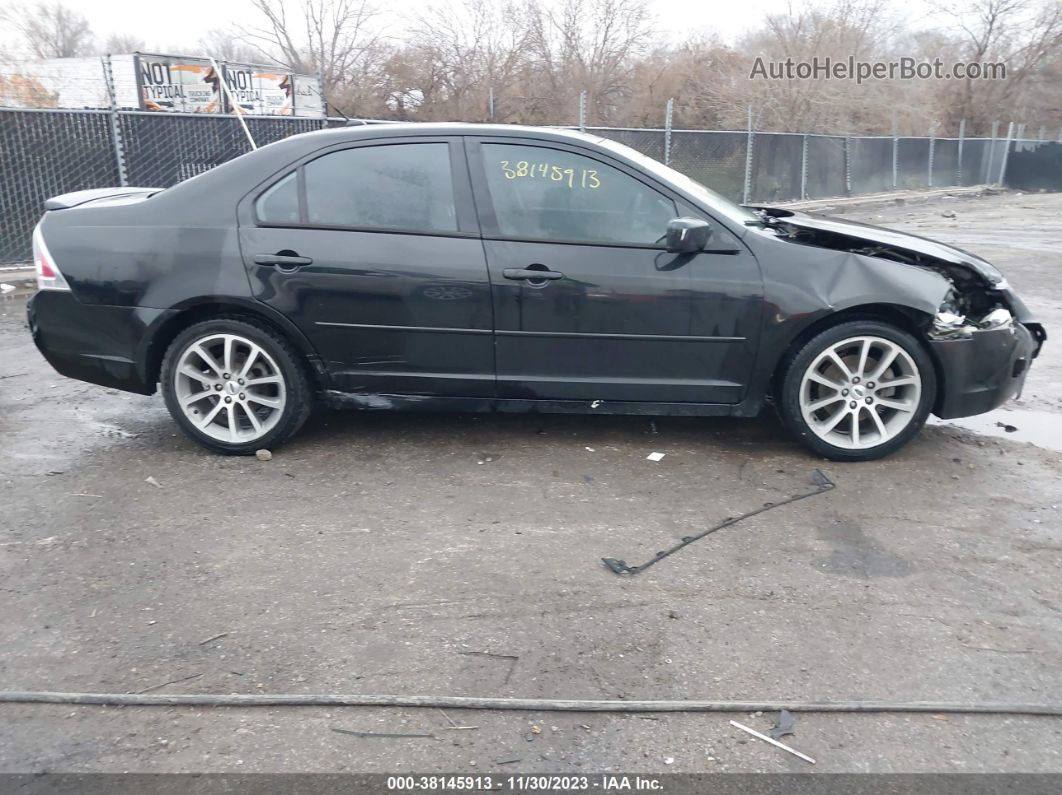 2009 Ford Fusion Se Black vin: 3FAHP07Z99R109708