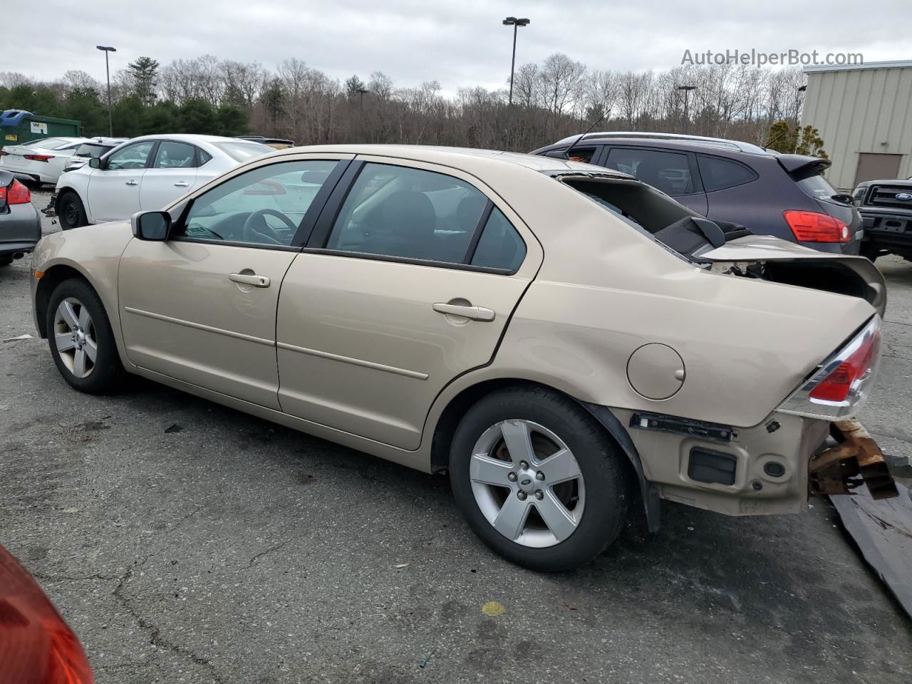 2008 Ford Fusion Se Cream vin: 3FAHP07ZX8R173528