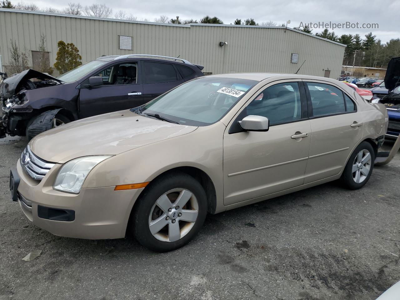 2008 Ford Fusion Se Cream vin: 3FAHP07ZX8R173528