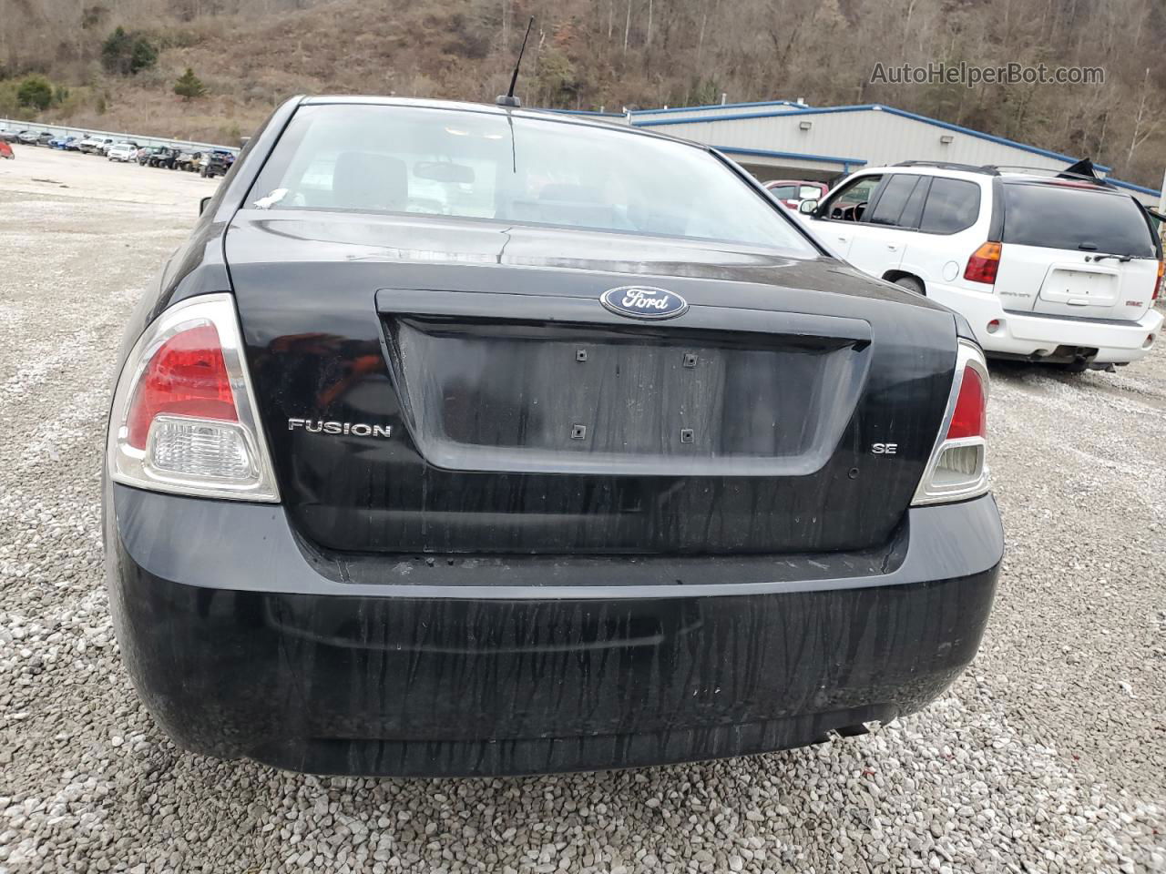 2008 Ford Fusion Se Black vin: 3FAHP07ZX8R212778