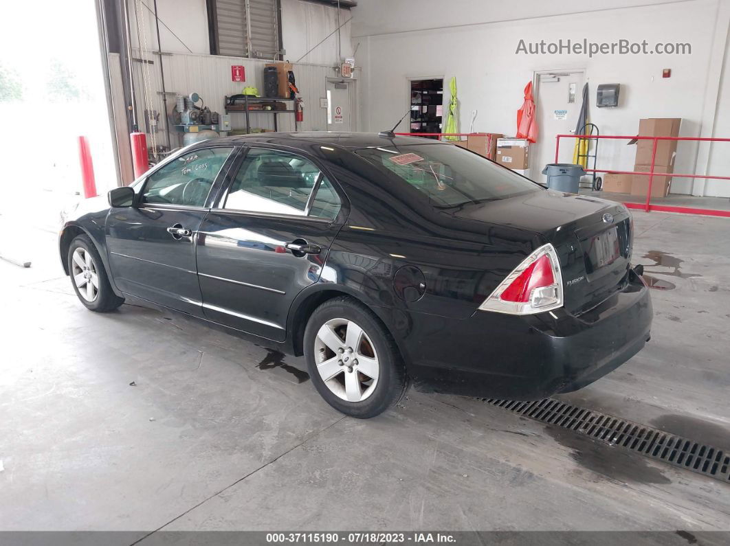 2008 Ford Fusion Se Черный vin: 3FAHP07ZX8R217172