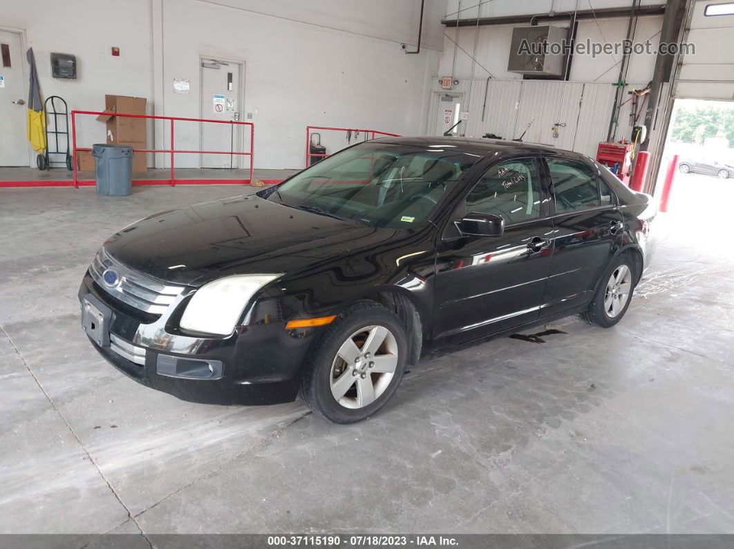 2008 Ford Fusion Se Черный vin: 3FAHP07ZX8R217172