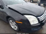 2008 Ford Fusion Se Black vin: 3FAHP07ZX8R218225