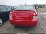 2008 Ford Fusion Se Red vin: 3FAHP07ZX8R218256