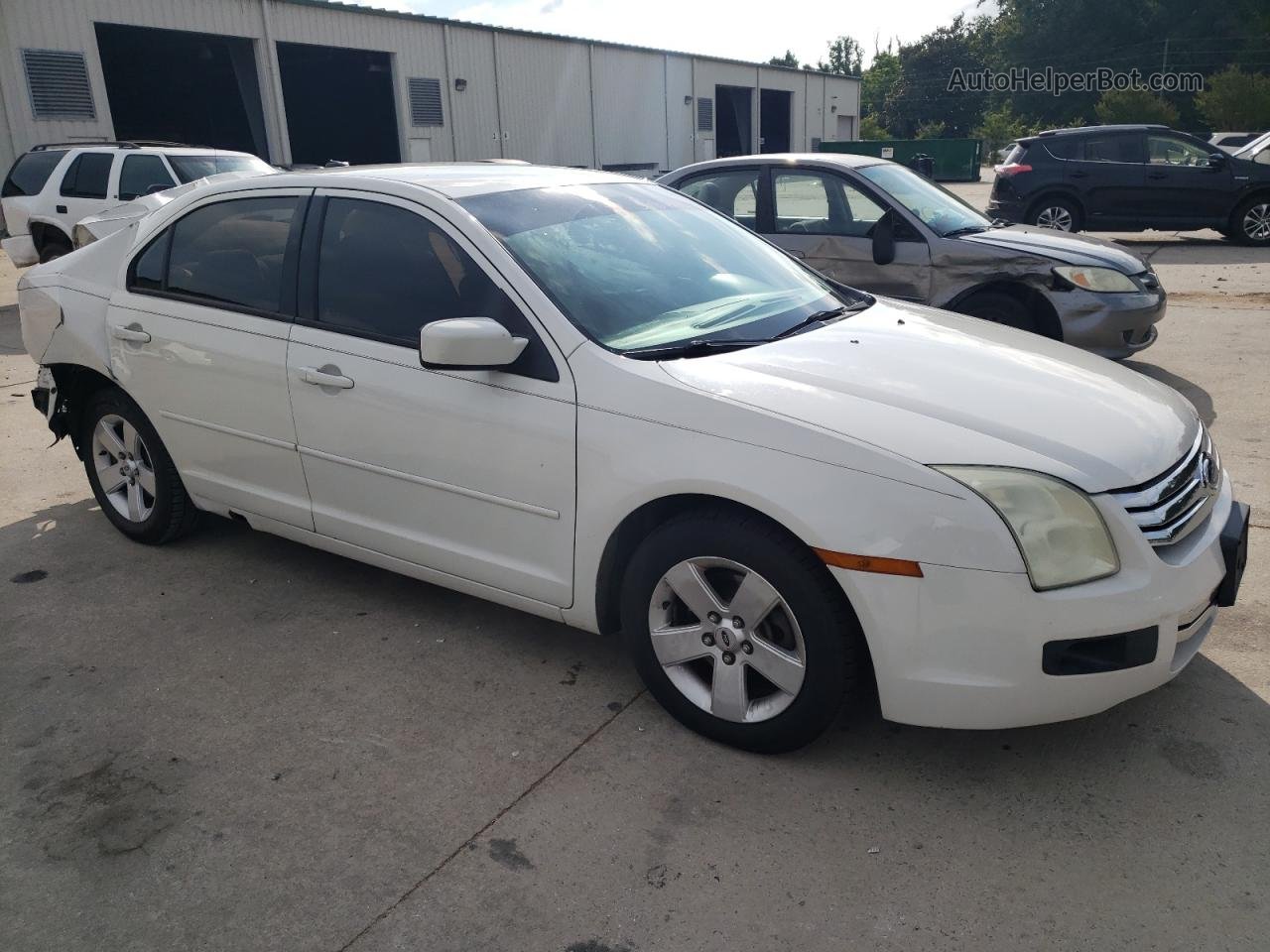 2008 Ford Fusion Se Белый vin: 3FAHP07ZX8R240970