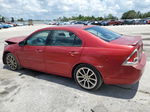 2008 Ford Fusion Se Red vin: 3FAHP07ZX8R265562