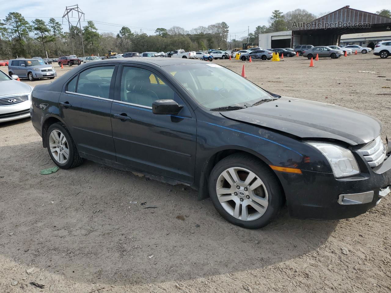 2006 Ford Fusion Sel Черный vin: 3FAHP08106R148532