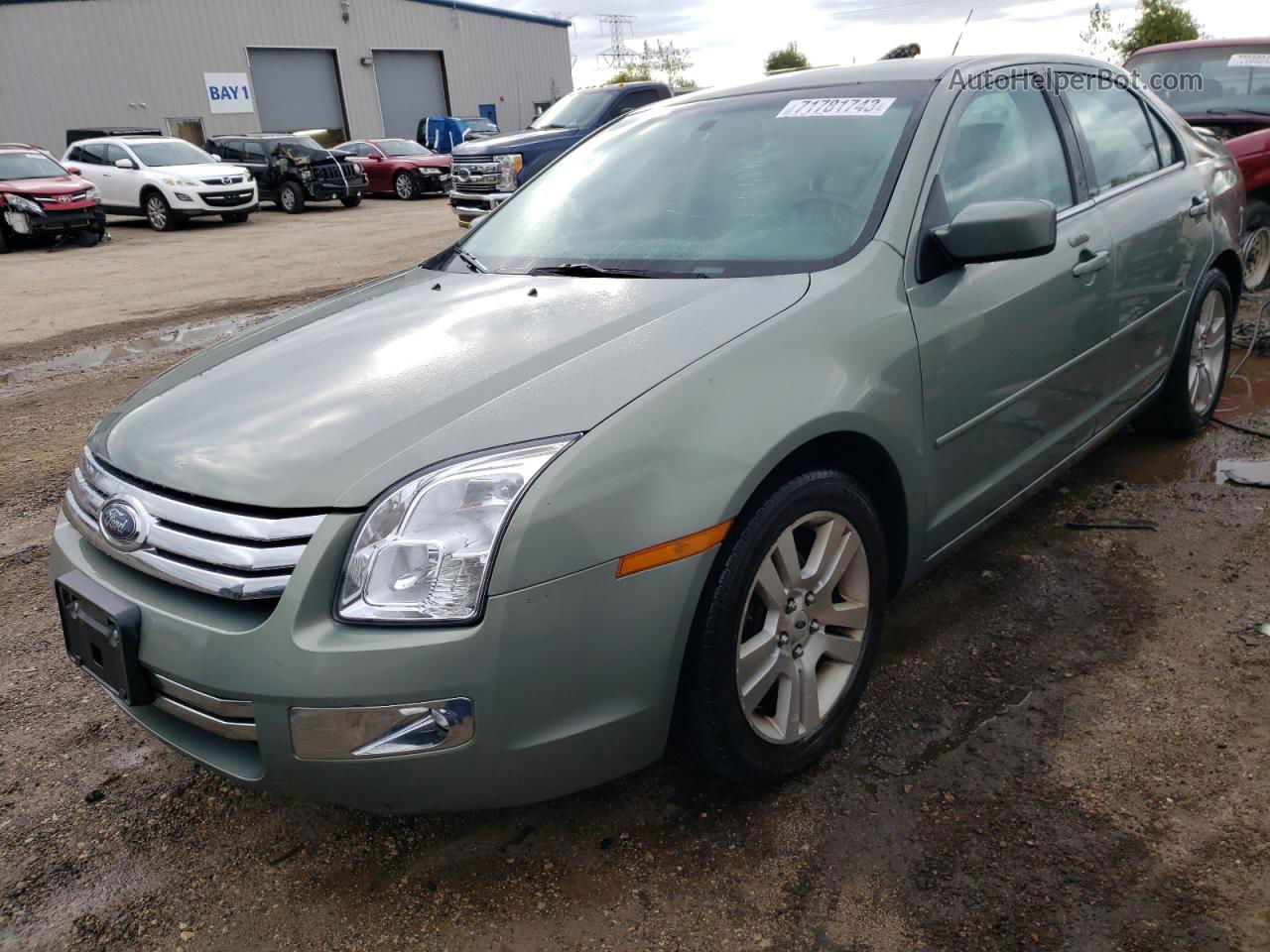 2008 Ford Fusion Sel Beige vin: 3FAHP08108R192744