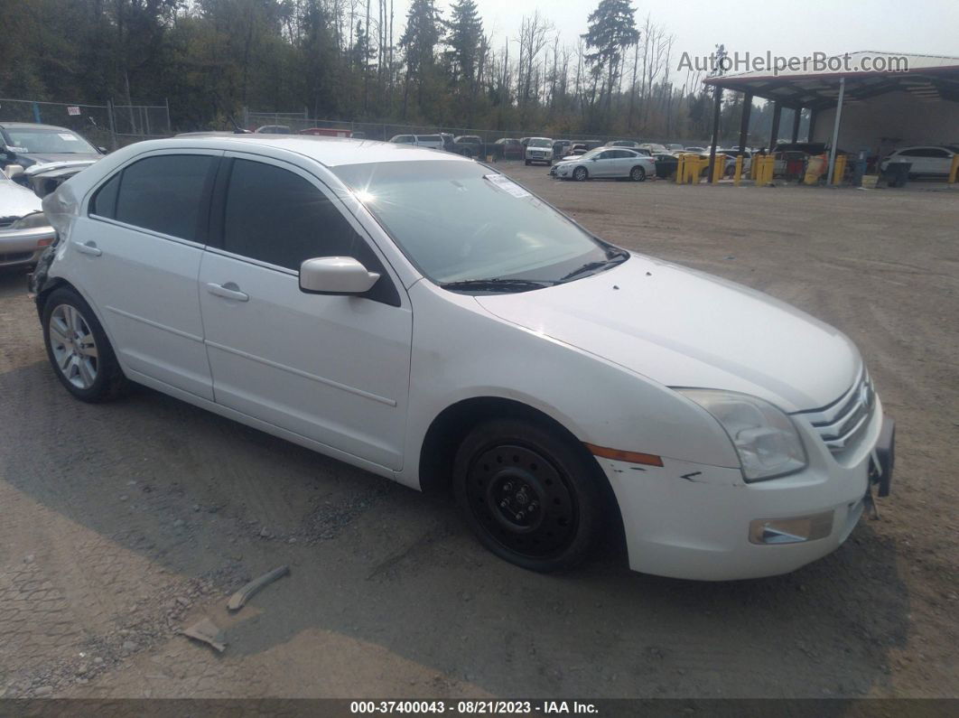 2008 Ford Fusion Sel White vin: 3FAHP08108R194185