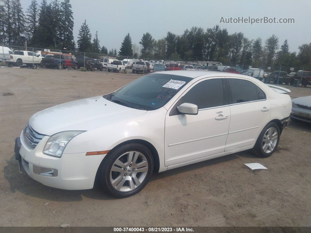 2008 Ford Fusion Sel White vin: 3FAHP08108R194185