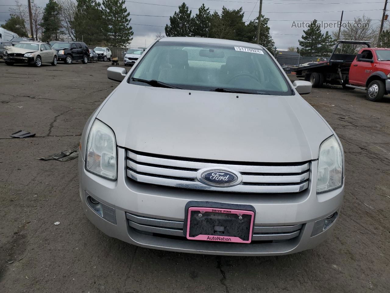 2008 Ford Fusion Sel Silver vin: 3FAHP08108R237858