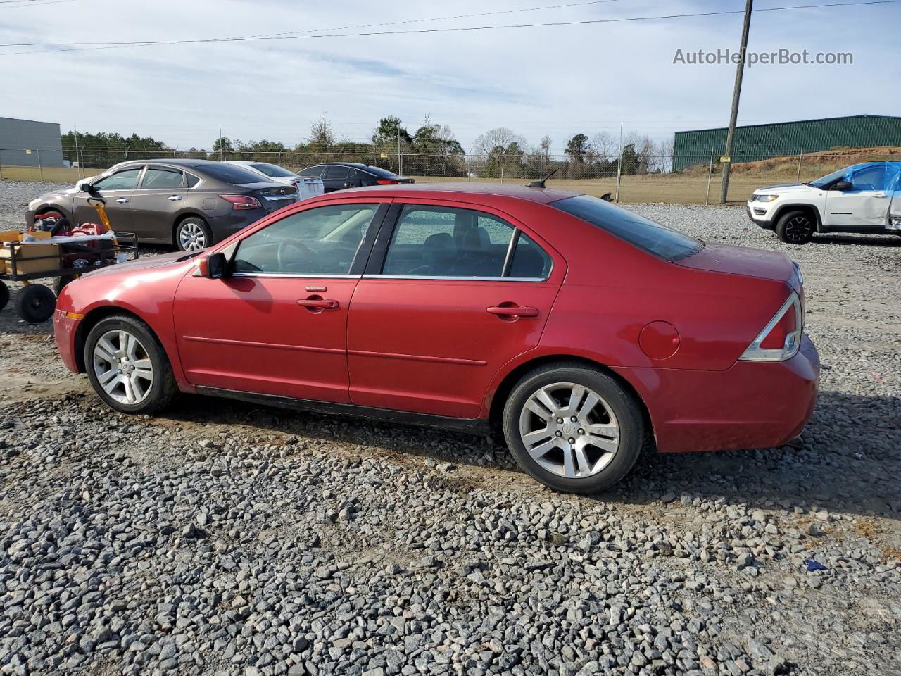 2008 Ford Fusion Sel Красный vin: 3FAHP08108R265336