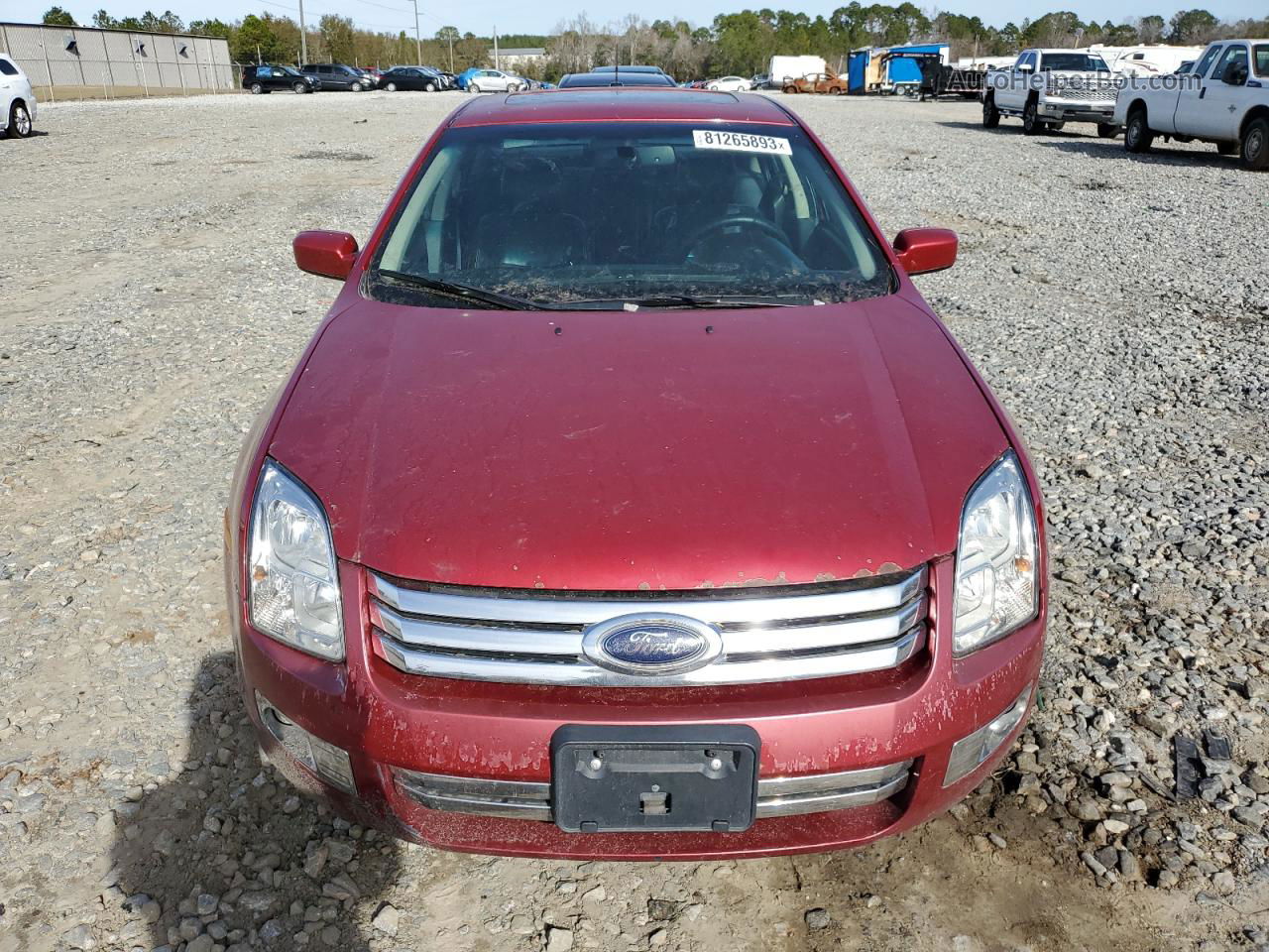 2008 Ford Fusion Sel Красный vin: 3FAHP08108R265336