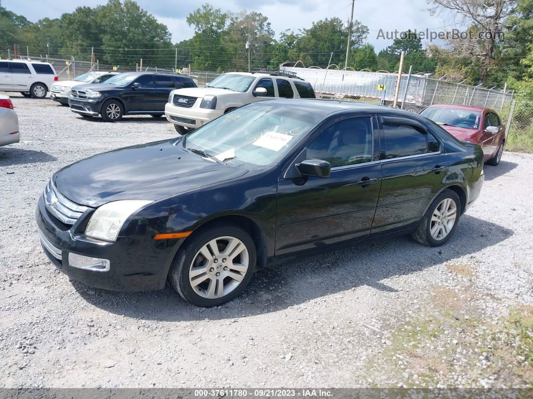 2006 Ford Fusion Sel Black vin: 3FAHP08116R102885