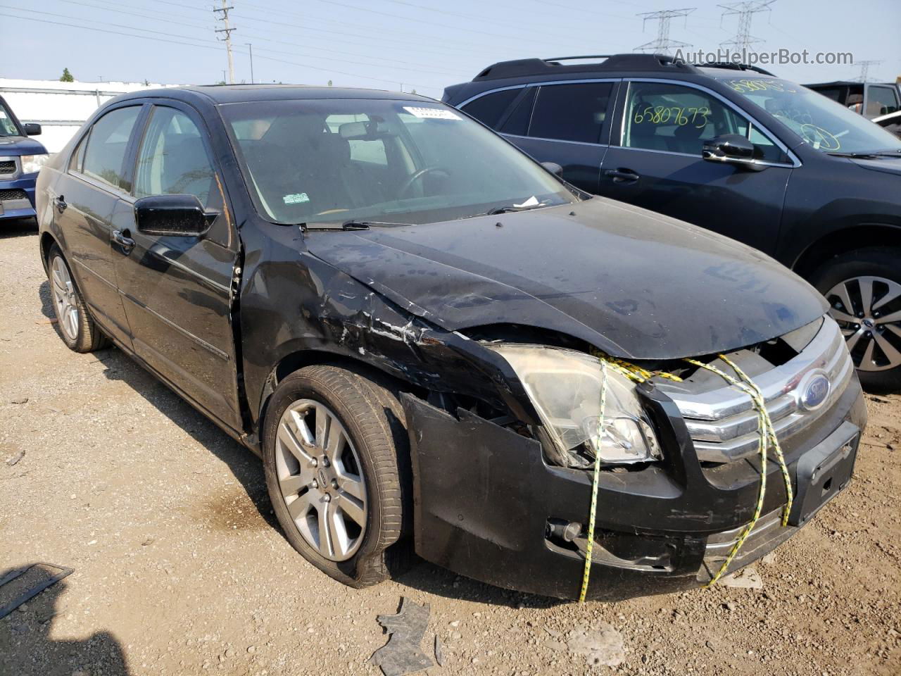 2006 Ford Fusion Sel Black vin: 3FAHP08116R107438