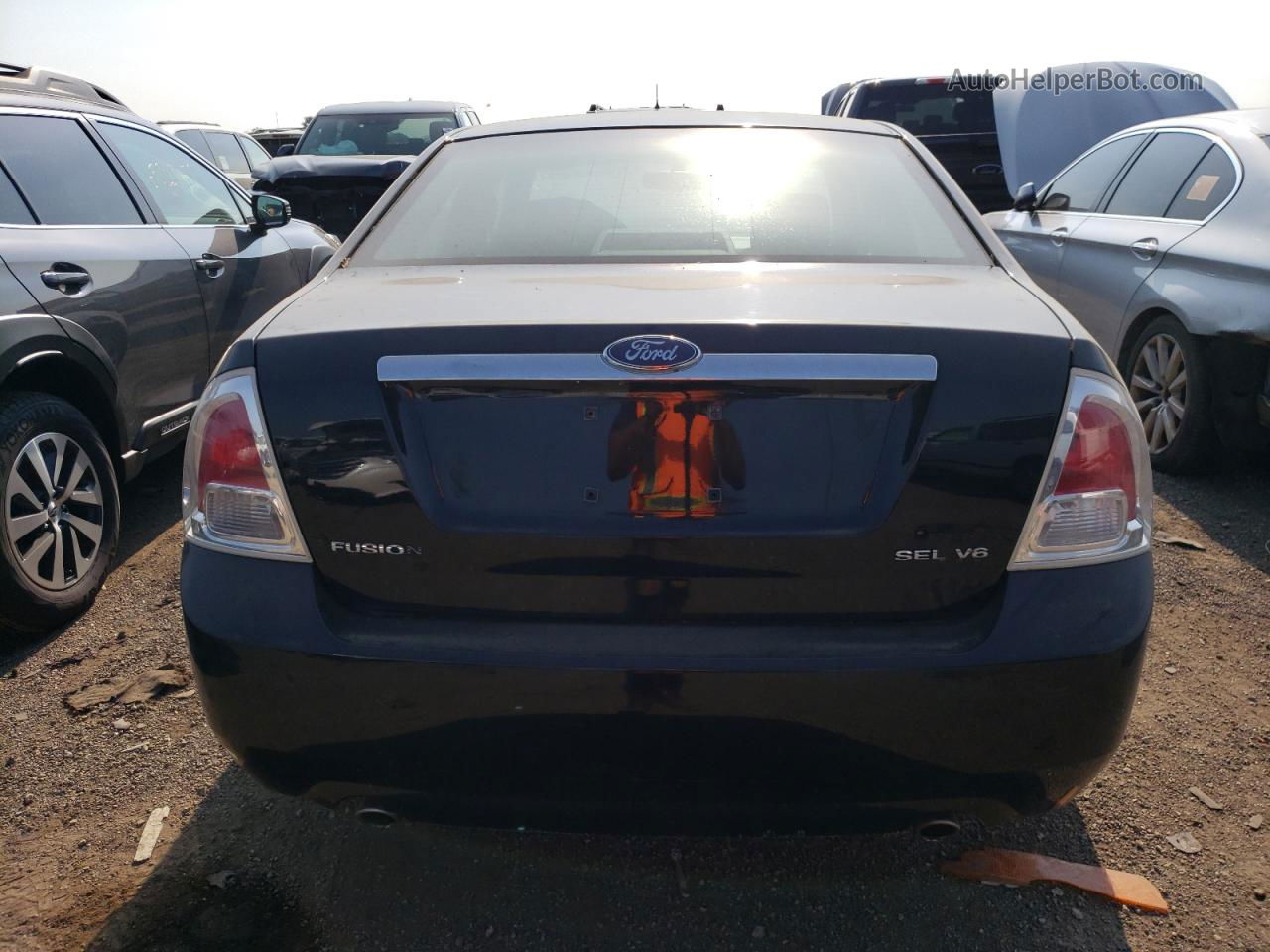 2006 Ford Fusion Sel Black vin: 3FAHP08116R107438