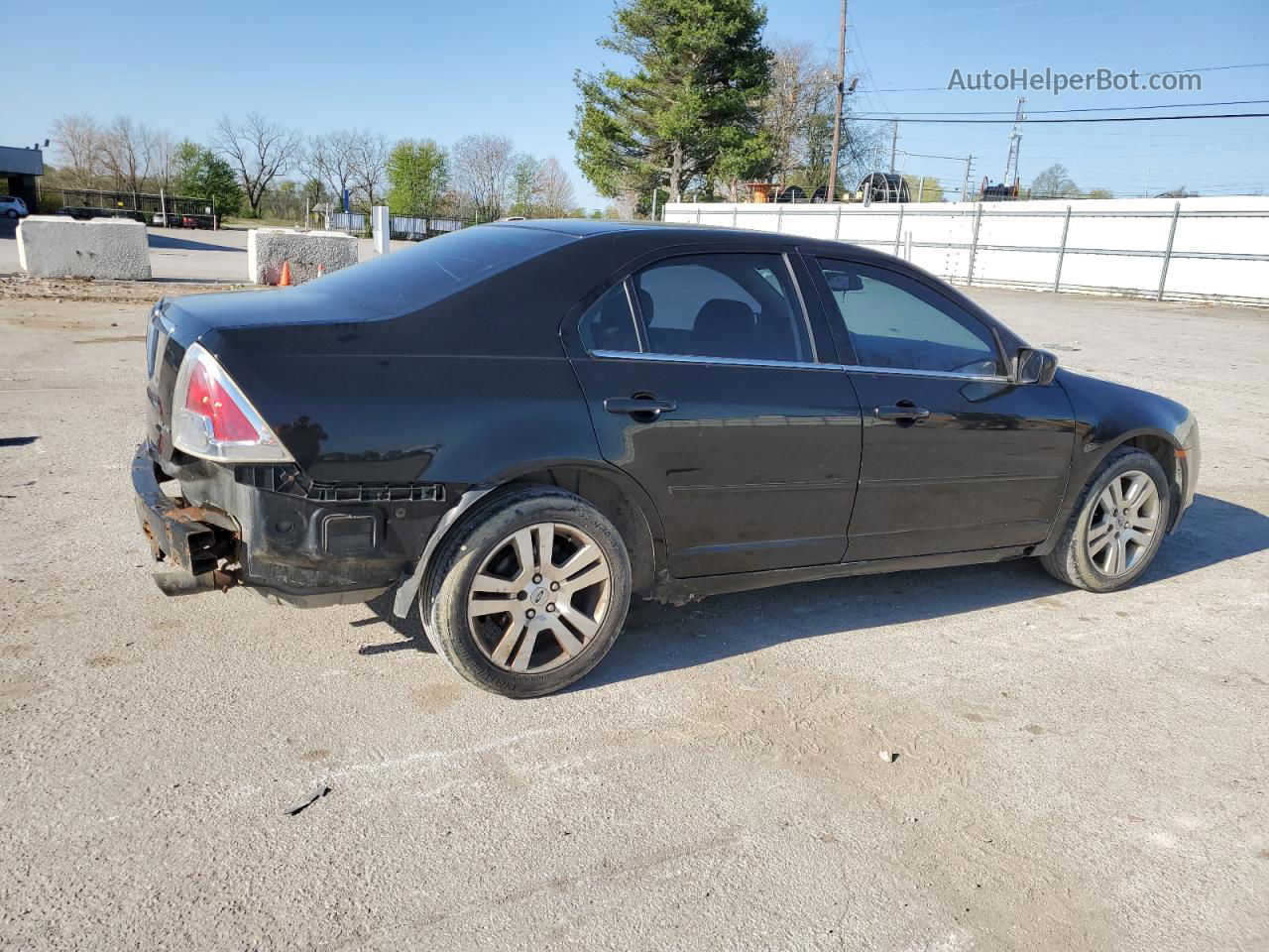 2006 Ford Fusion Sel Black vin: 3FAHP08116R190031