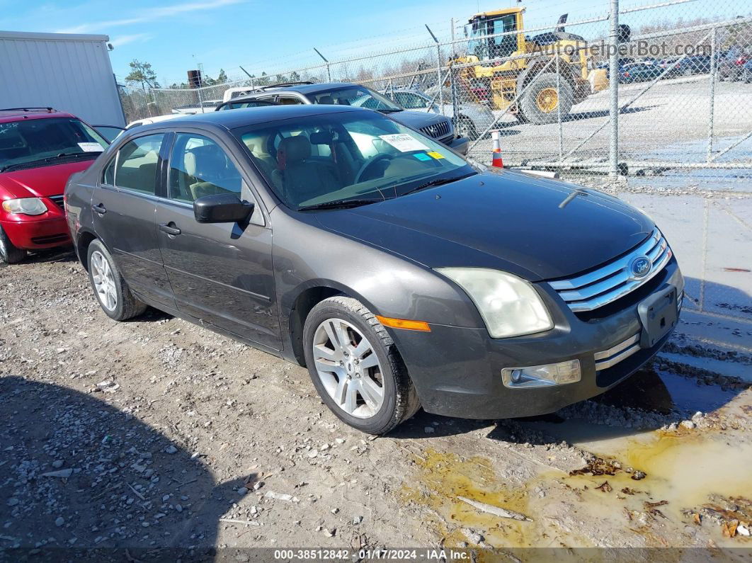 2006 Ford Fusion Sel Brown vin: 3FAHP08116R228986