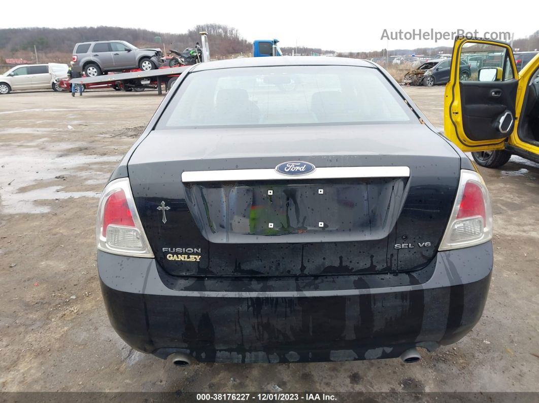 2006 Ford Fusion Sel Black vin: 3FAHP08116R235615