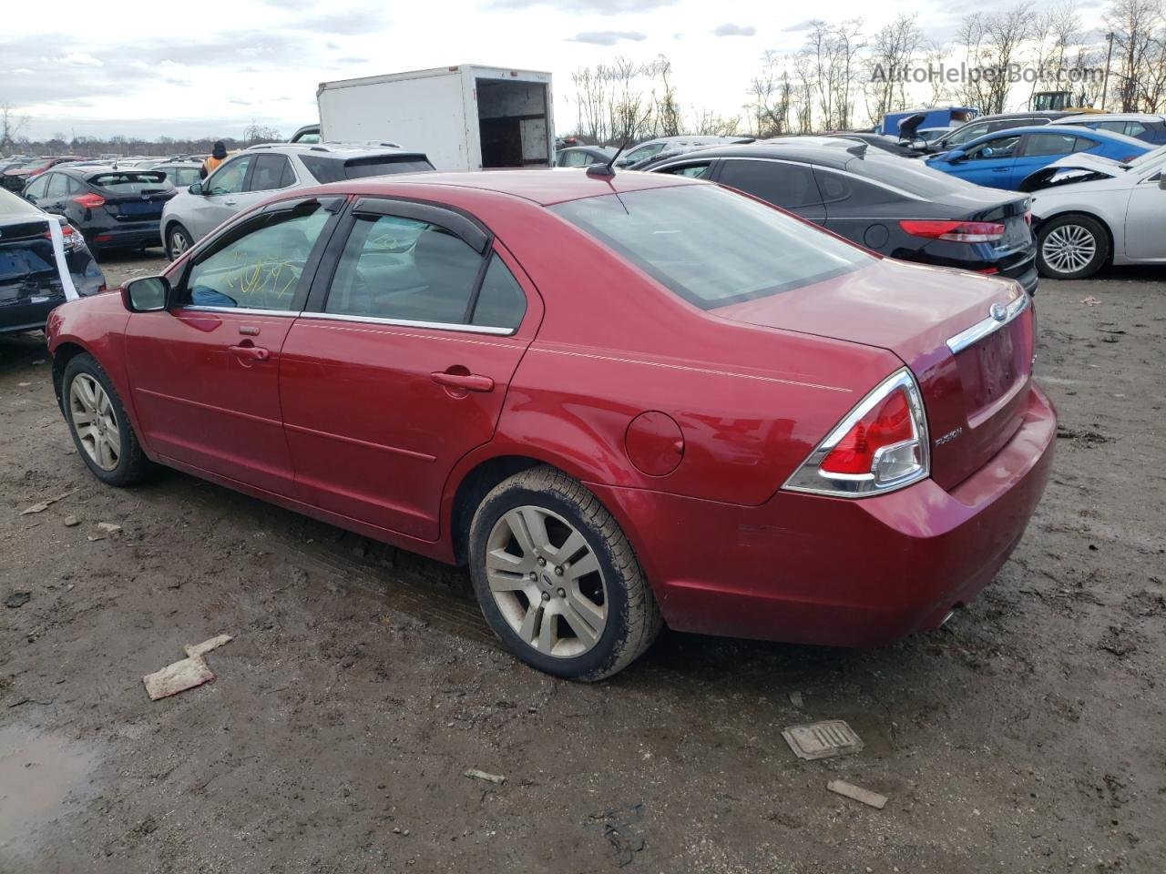 2008 Ford Fusion Sel Red vin: 3FAHP08118R168226