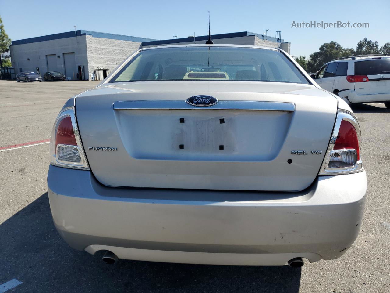 2008 Ford Fusion Sel Silver vin: 3FAHP08118R194180