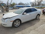 2008 Ford Fusion Sel White vin: 3FAHP08118R250215