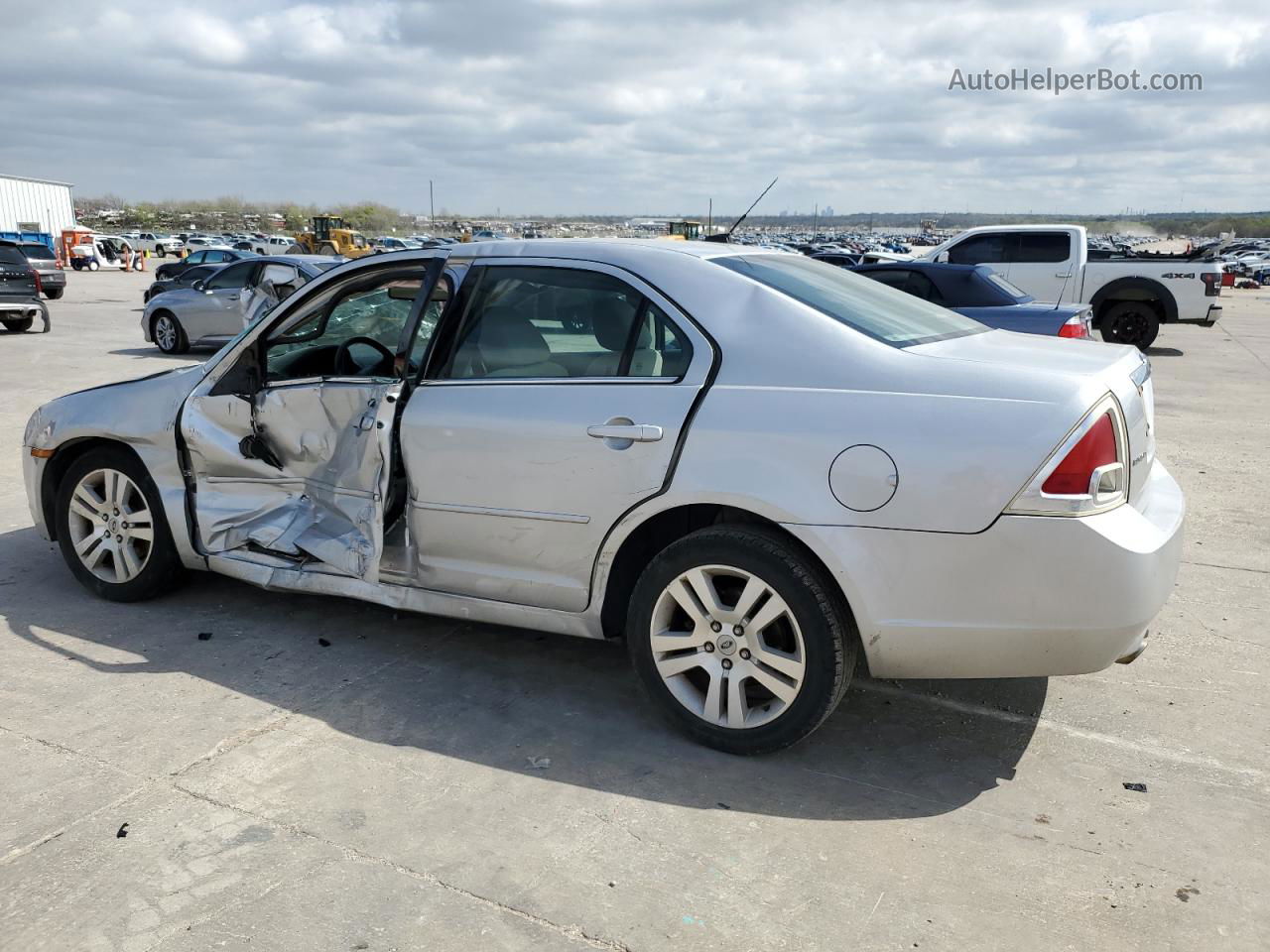 2009 Ford Fusion Sel Silver vin: 3FAHP08119R101627