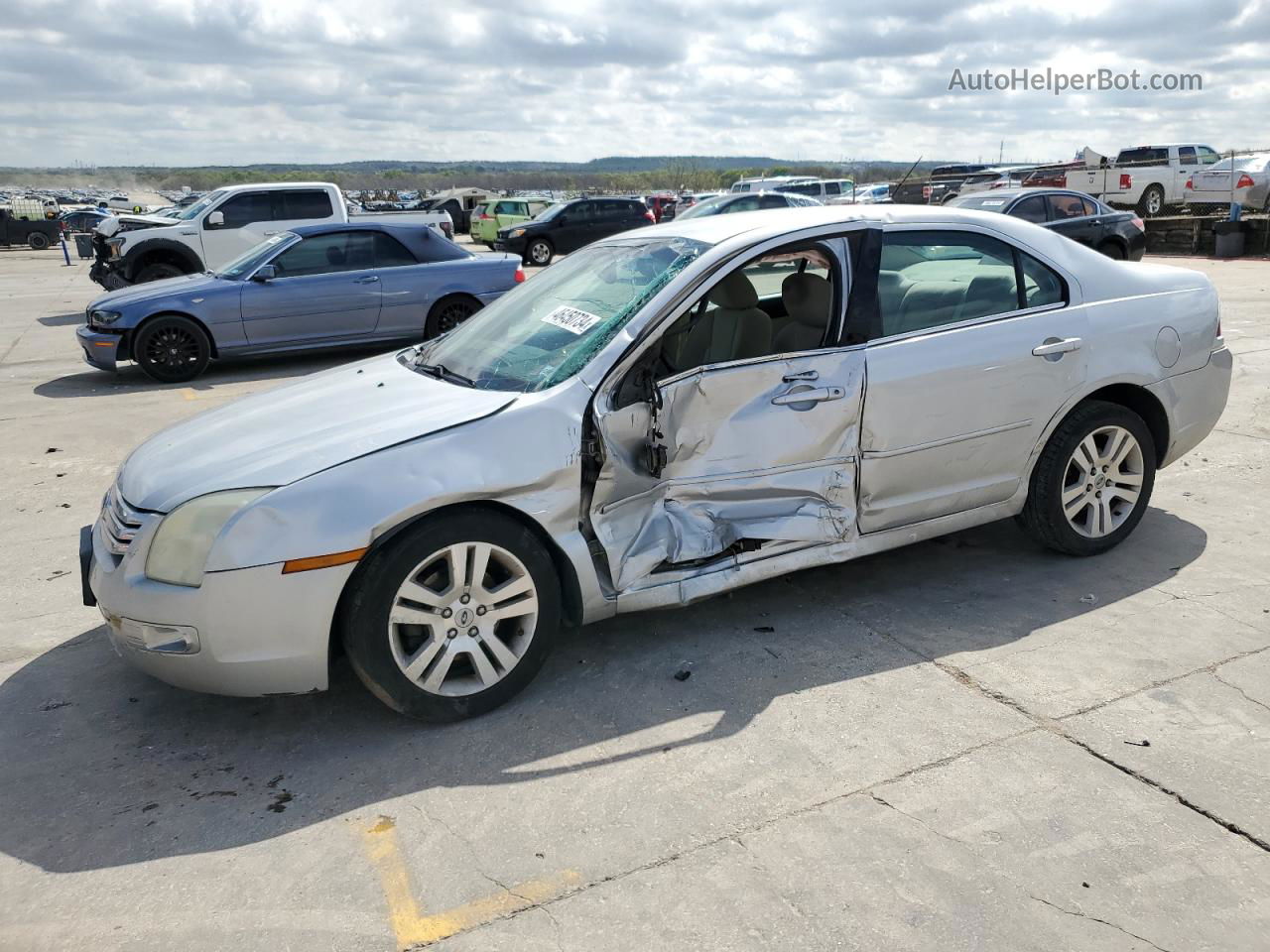 2009 Ford Fusion Sel Silver vin: 3FAHP08119R101627