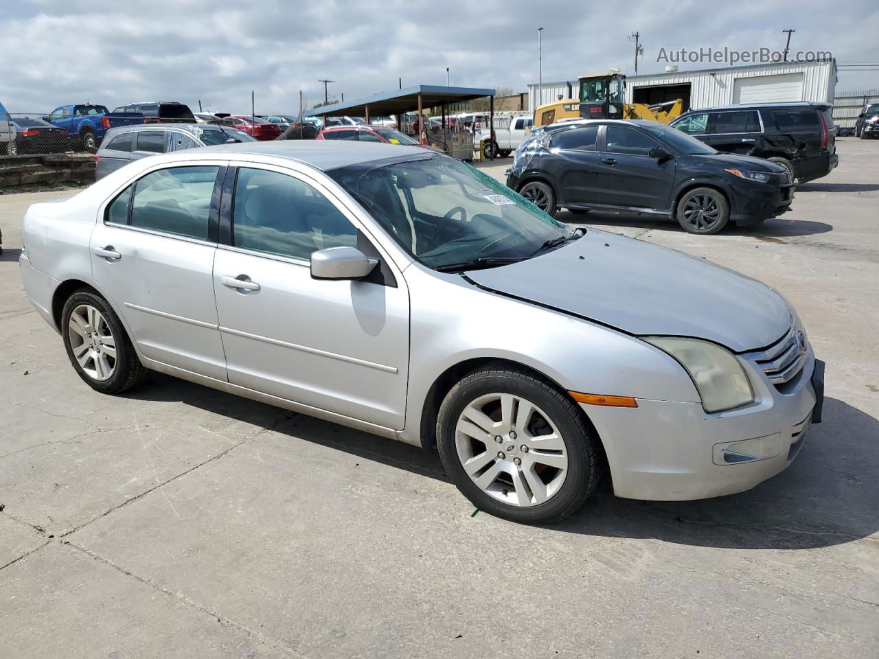 2009 Ford Fusion Sel Silver vin: 3FAHP08119R101627