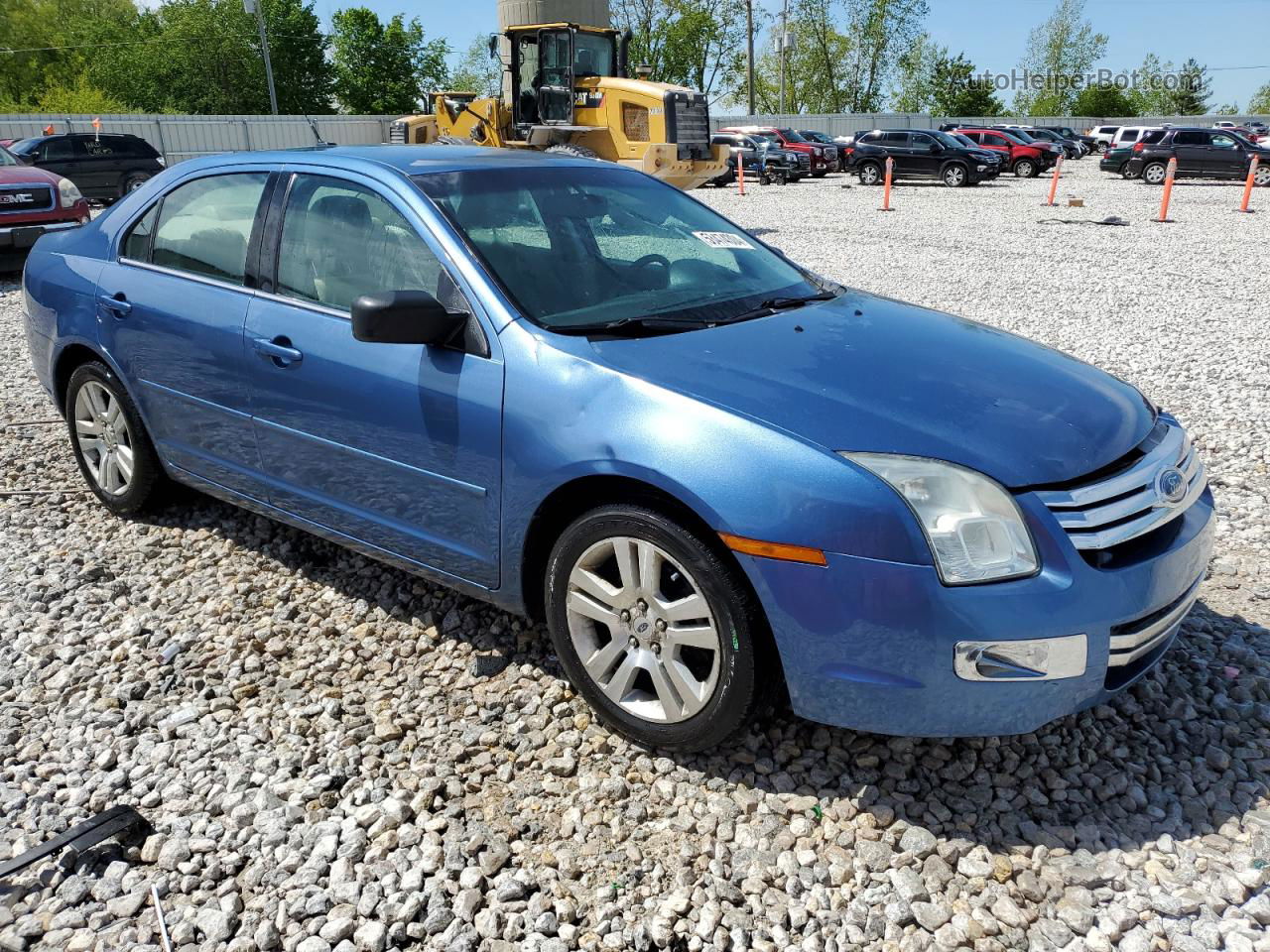 2009 Ford Fusion Sel Blue vin: 3FAHP08119R101756