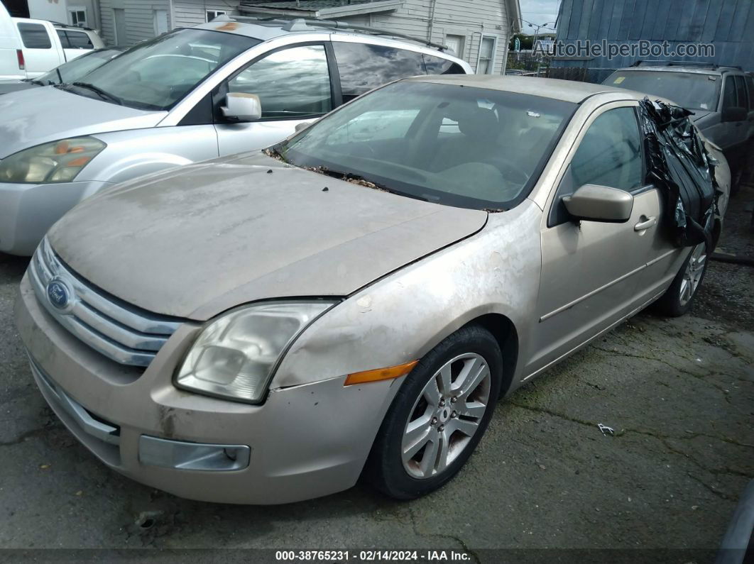 2006 Ford Fusion Sel Beige vin: 3FAHP08126R110705