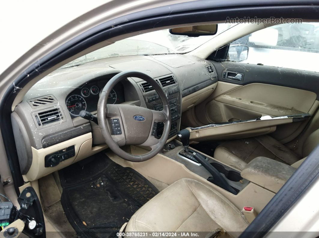 2006 Ford Fusion Sel Beige vin: 3FAHP08126R110705