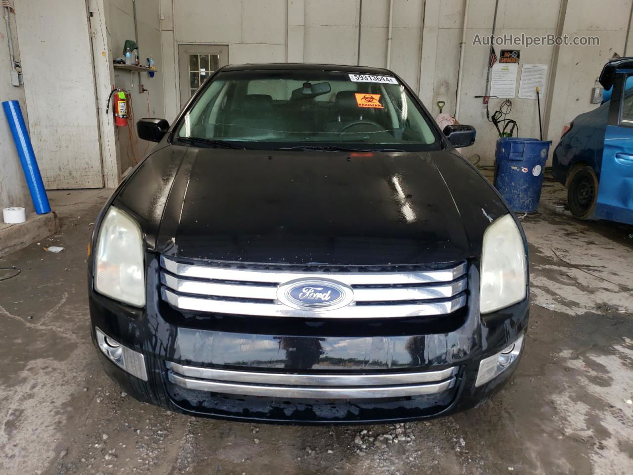 2006 Ford Fusion Sel Черный vin: 3FAHP08126R121526