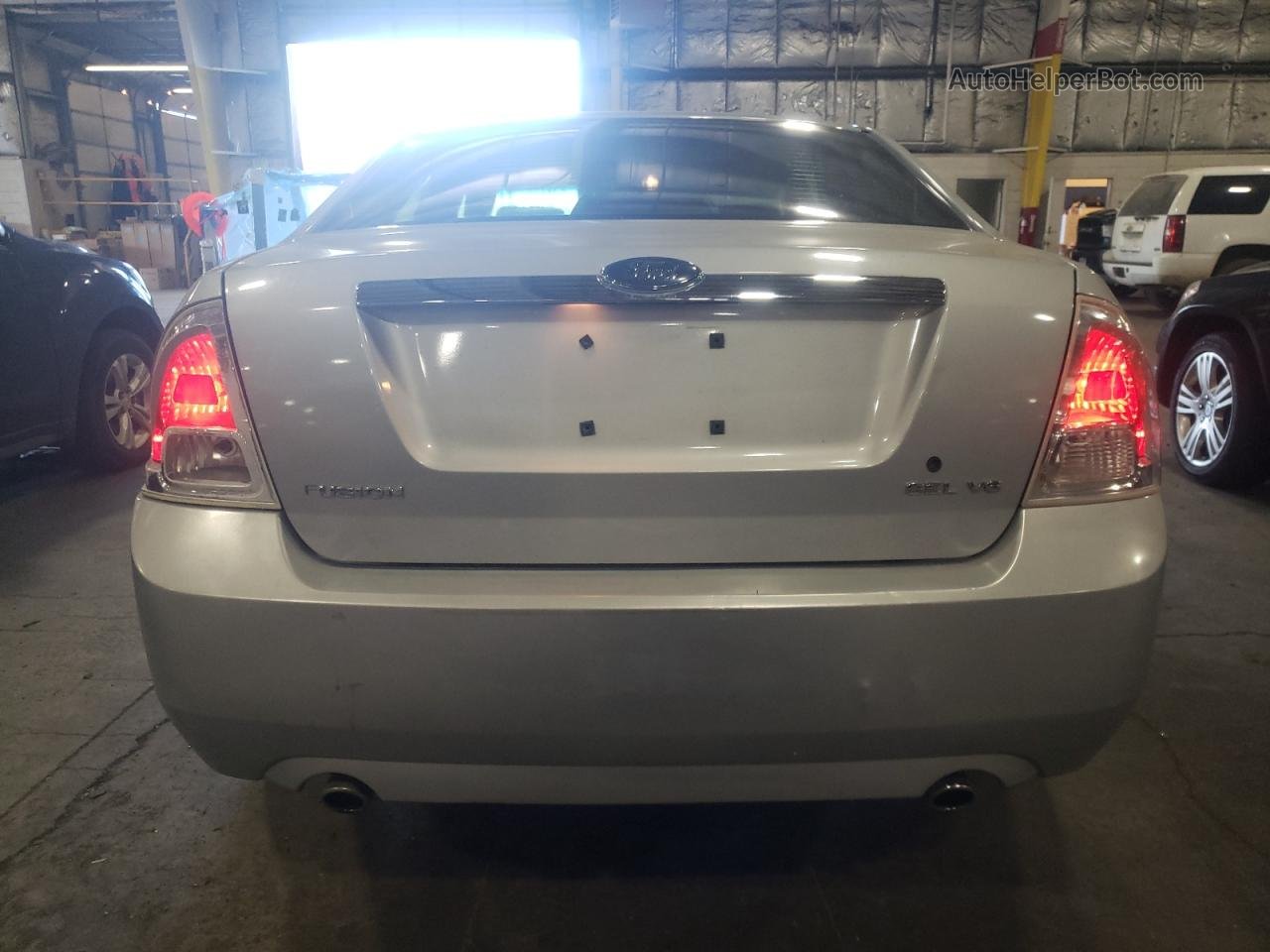 2006 Ford Fusion Sel Silver vin: 3FAHP08126R135491