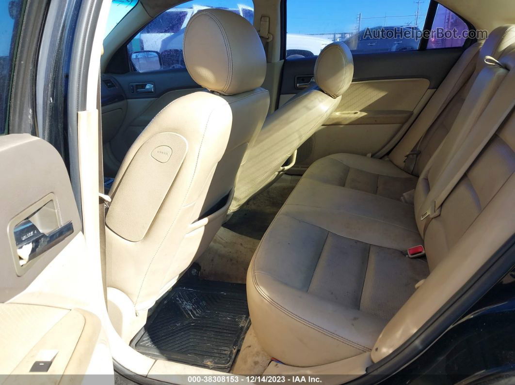 2006 Ford Fusion Sel Черный vin: 3FAHP08126R203367