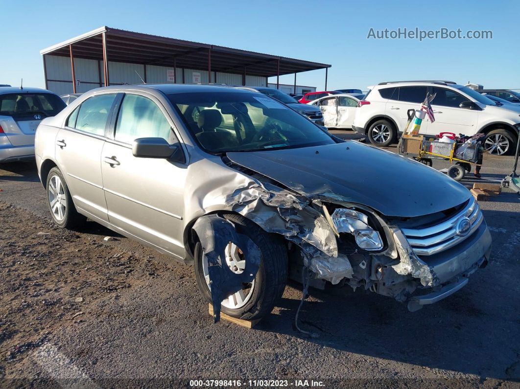 2008 Ford Fusion Sel Beige vin: 3FAHP08128R178828