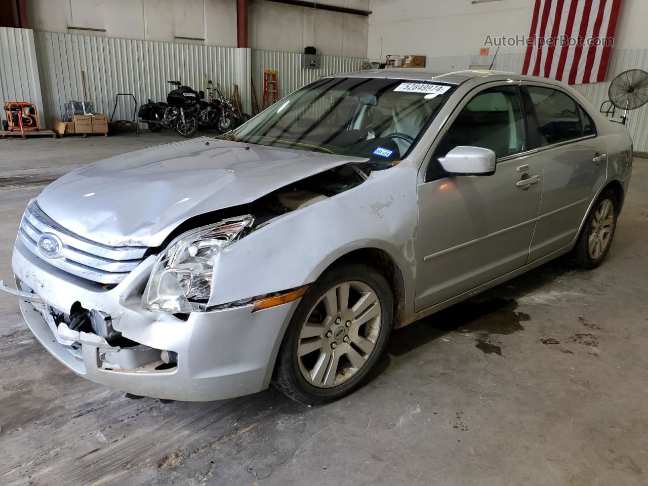 2008 Ford Fusion Sel Silver vin: 3FAHP08128R194396