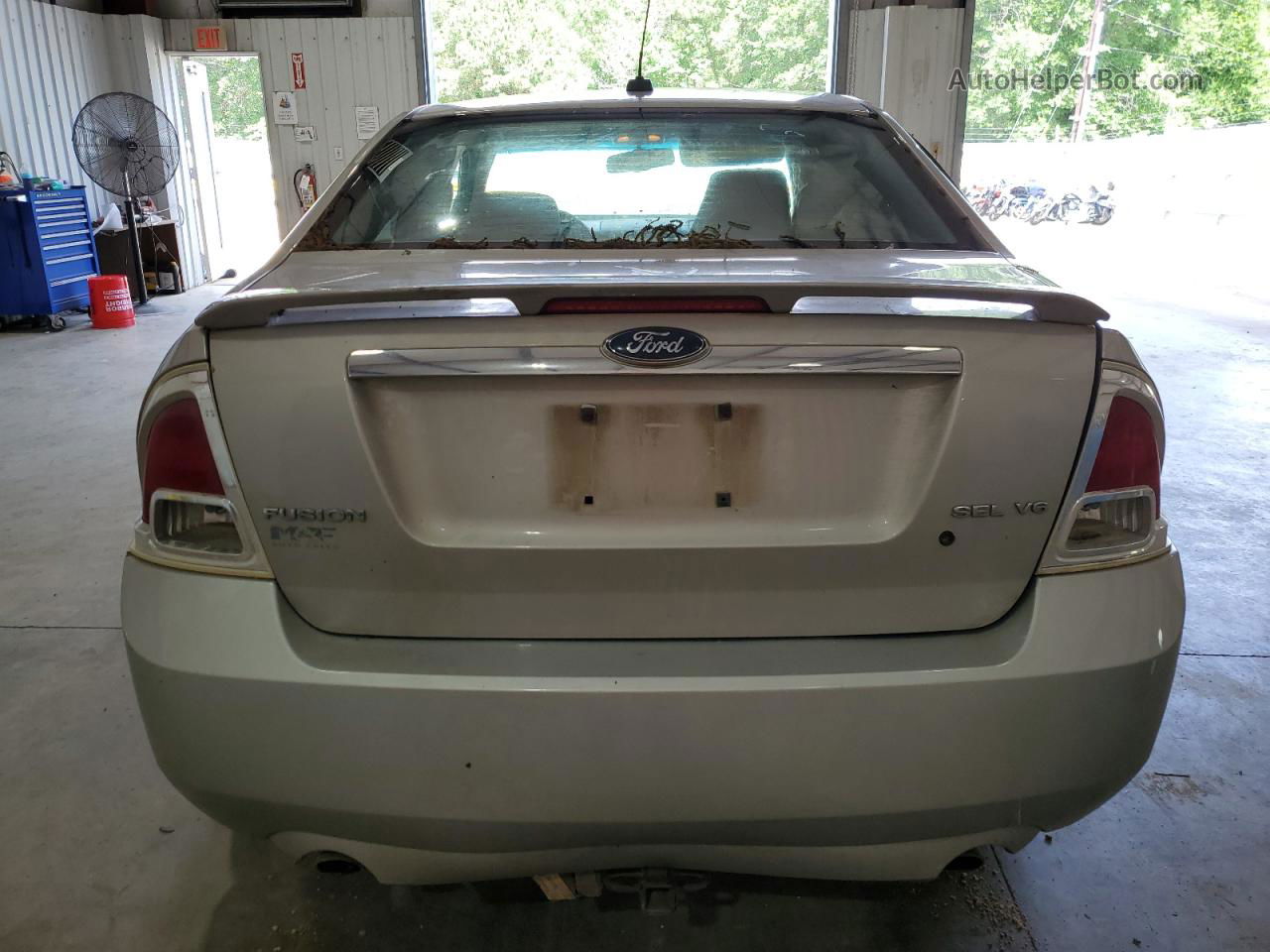 2008 Ford Fusion Sel Silver vin: 3FAHP08128R194396