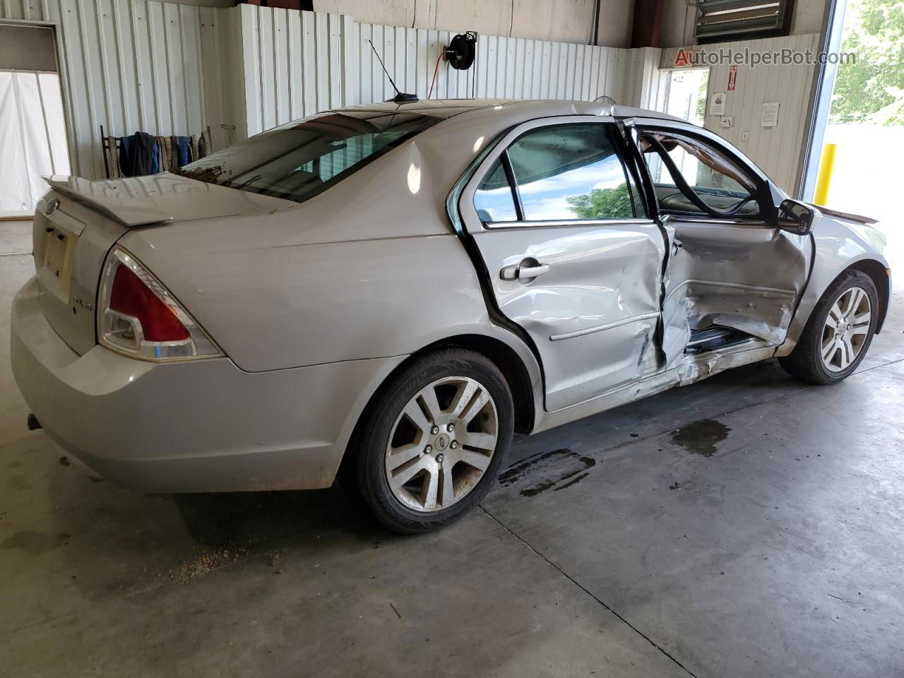 2008 Ford Fusion Sel Silver vin: 3FAHP08128R194396