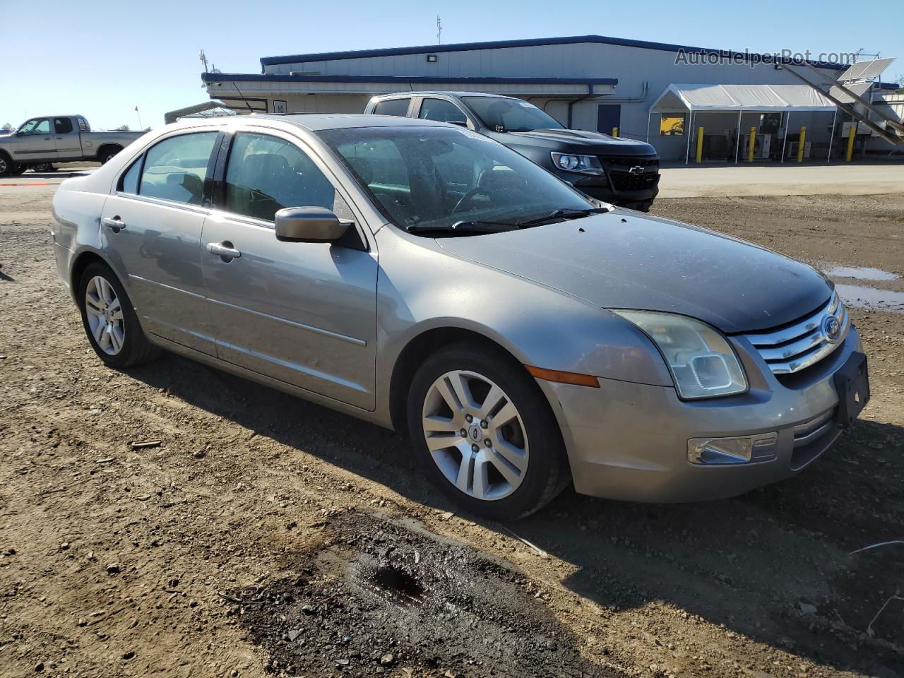 2008 Ford Fusion Sel Silver vin: 3FAHP08128R208703