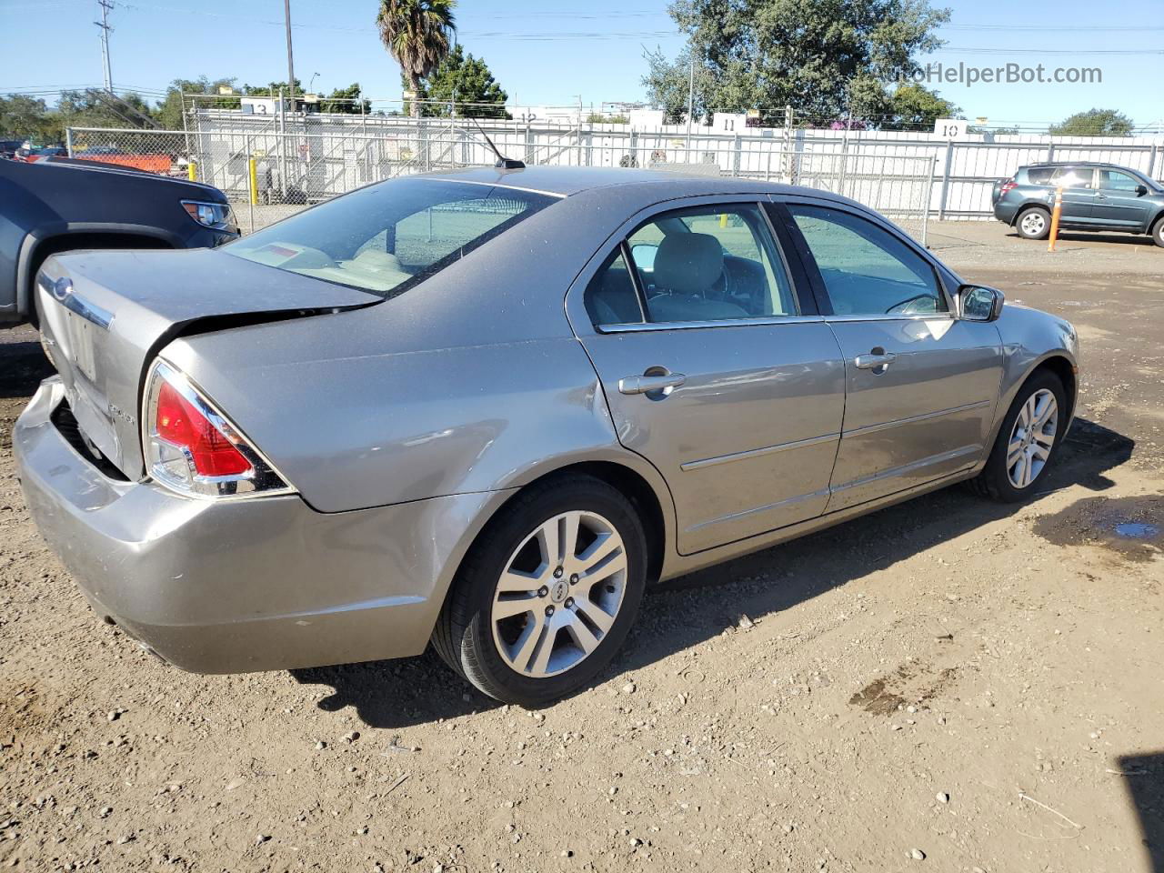 2008 Ford Fusion Sel Silver vin: 3FAHP08128R208703